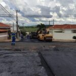 Prefeitura inicia obras de recape em 18 vias