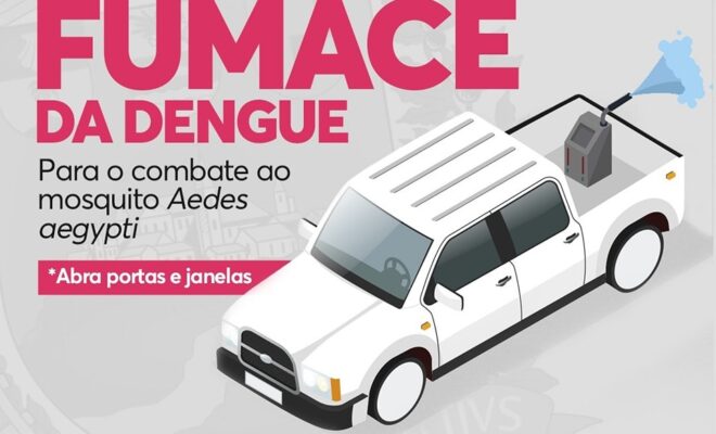 Fumacê será aplicado hoje em áreas específicas da cidade