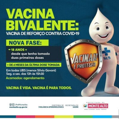 Nova fase de vacinação com Pfizer Bivalente começa hoje