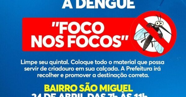 Monte Alto tem redução no número de casos de dengue em 2023