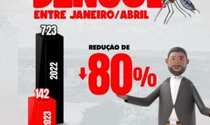 Monte Alto tem redução no número de casos de dengue em 2023
