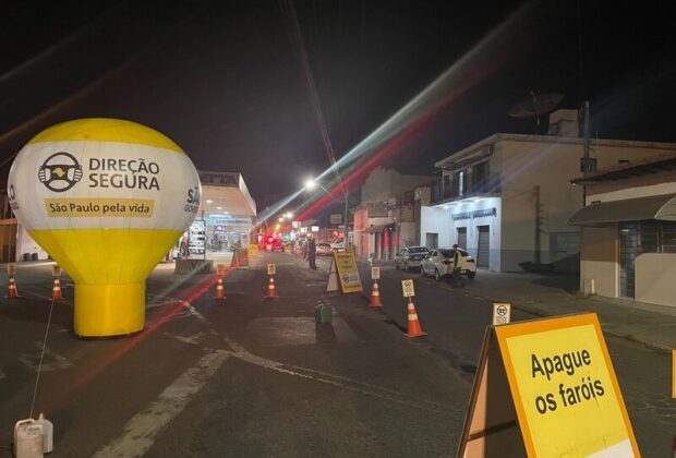 Operação Direção mais Segura em Monte Alto