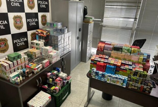 Polícia prende homem com mais de 9 mil cigarros eletrônicos em Americana-SP