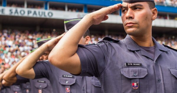 Soldado da Polícia Militar de São Paulo. Foto: Governo São Paulo