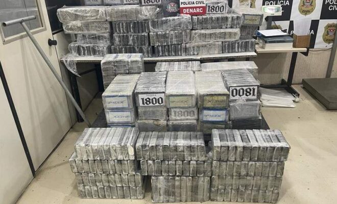 Denarc Confisca Mais de R$30 Milhões em Cocaína